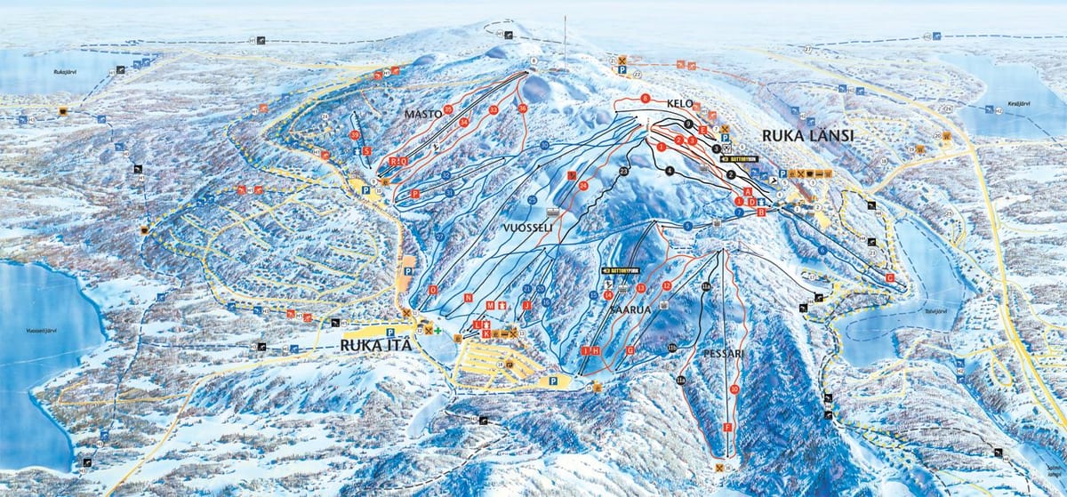 Žemėlapis ruka Suomija