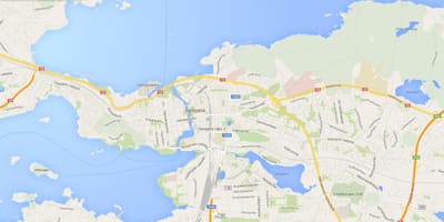 Žemėlapis tamperėje (Suomija